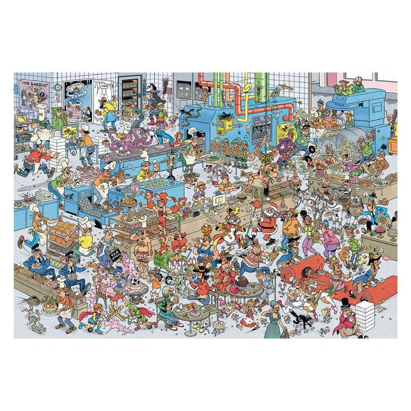 Jumbo puzzel jan van haasteren de bakkerij 2000 stukjes landschap.
