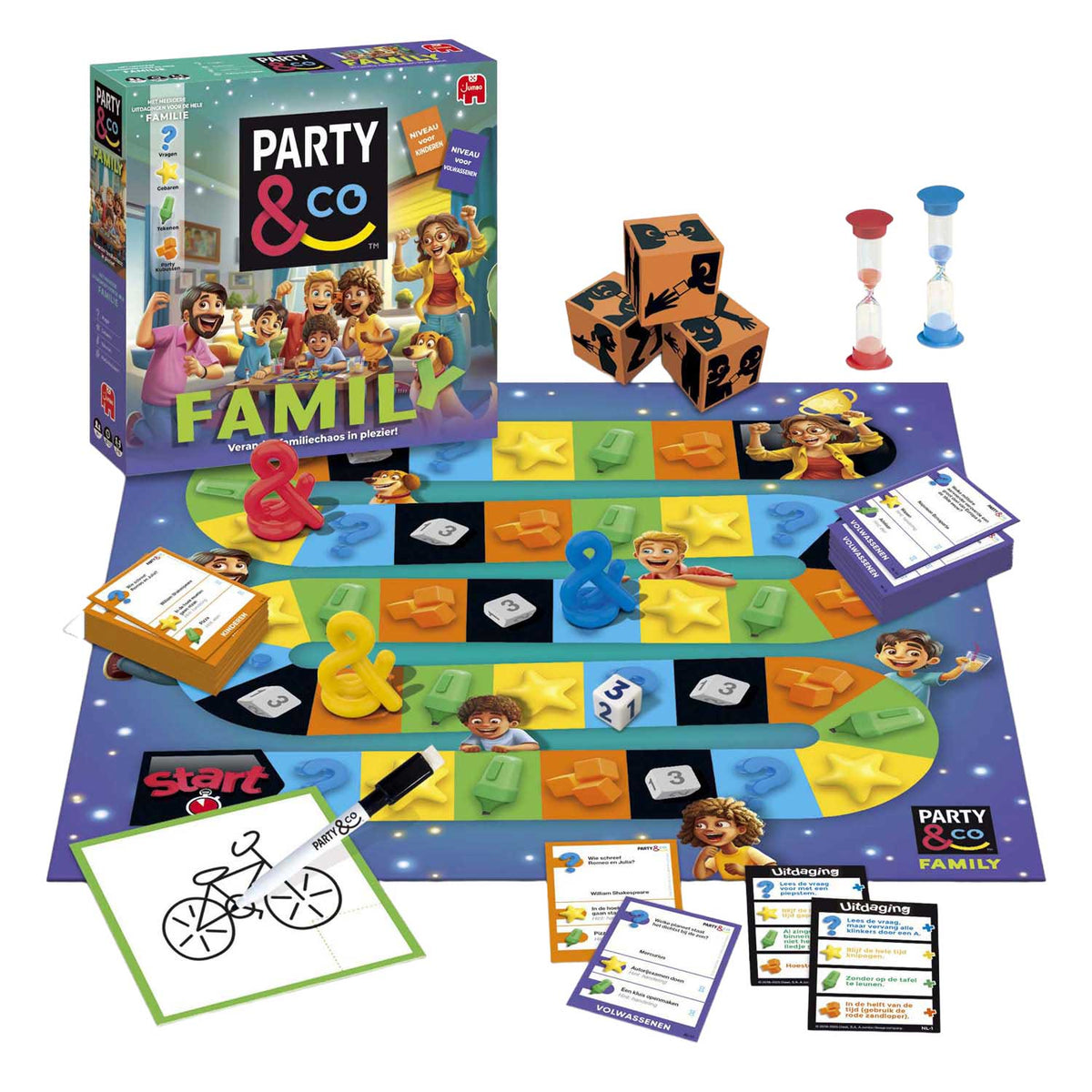 Jumbo fest co. familie brætspil