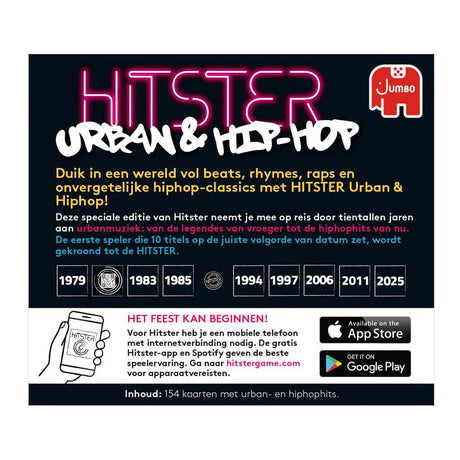 Jumbo hit stjerne musik spil - urban hip hop