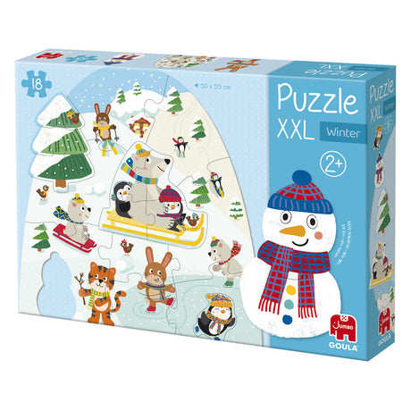 Jumbo goula puzzel xxl winter - 18st.
