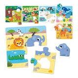 Jumbo goula puzzel 6 habitat - 5st.