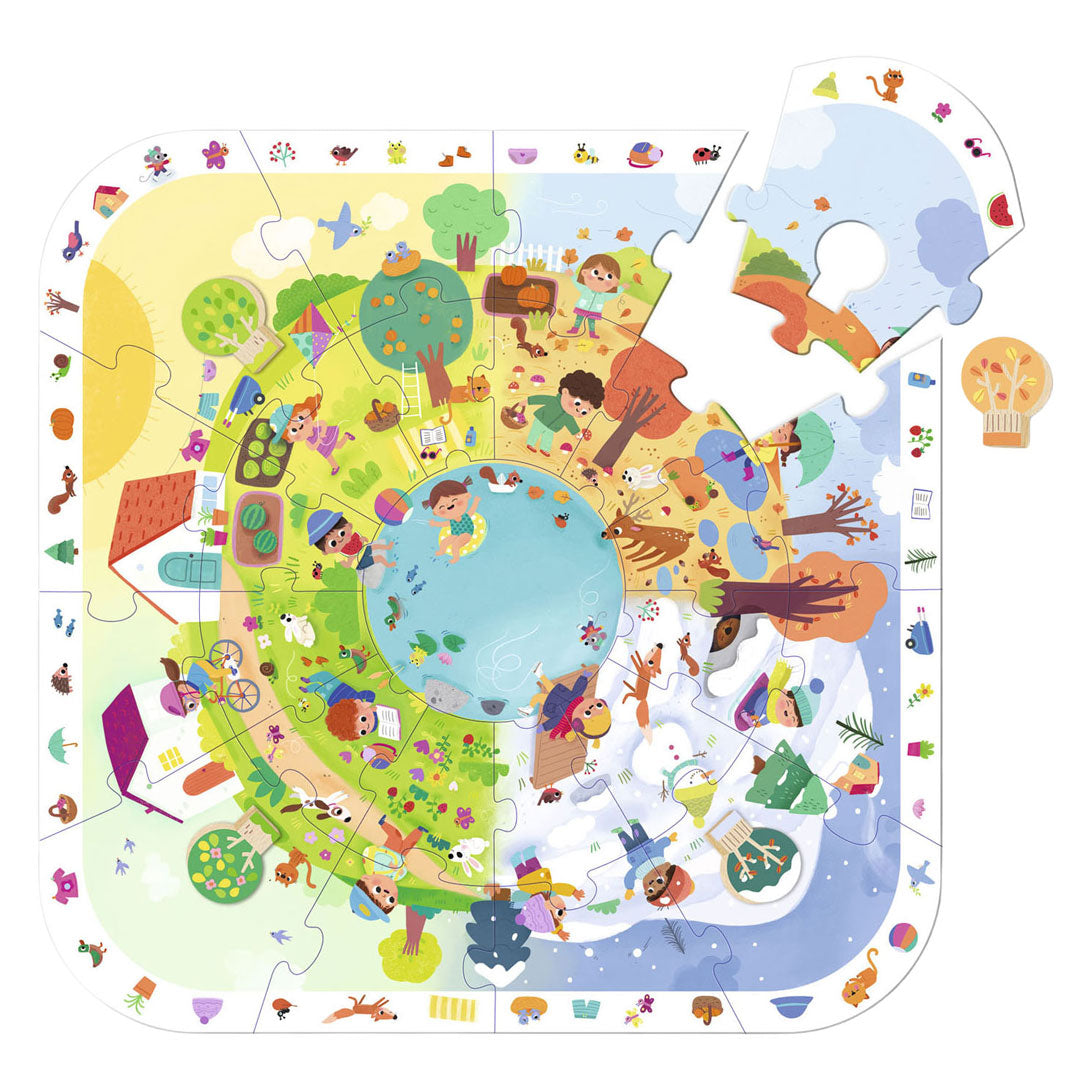 Goula jumbo puzzel xxl seizoenen - 29st.
