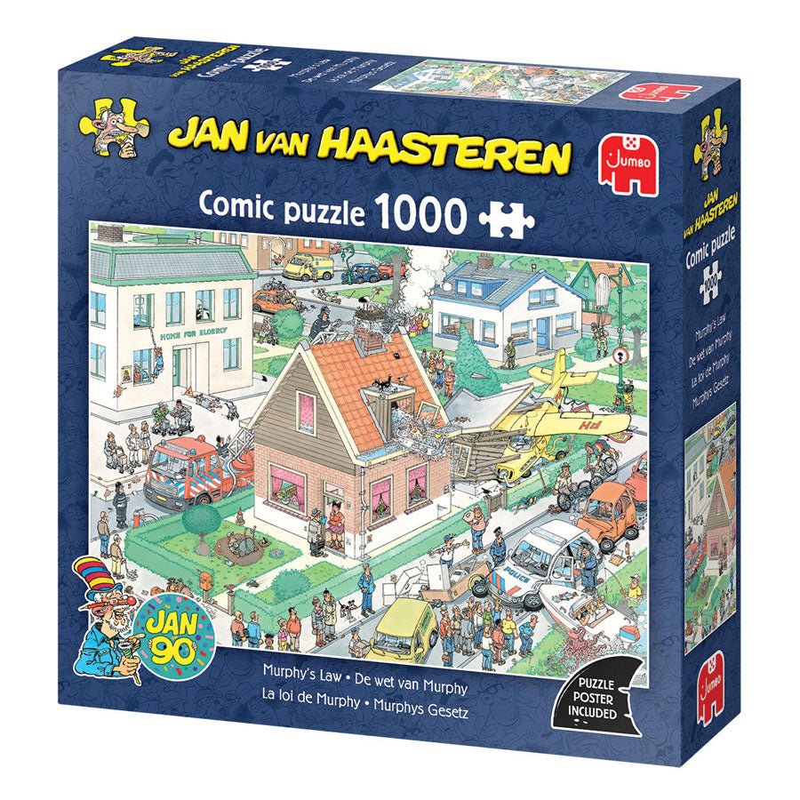 Jumbo jan van haasteren puzzel de wet van murphy 1000 stukjes