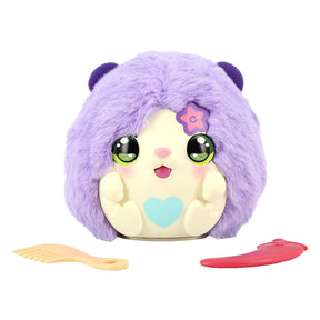 Jumbo funtasy family kiss-meez hamster - interactieve knuffel