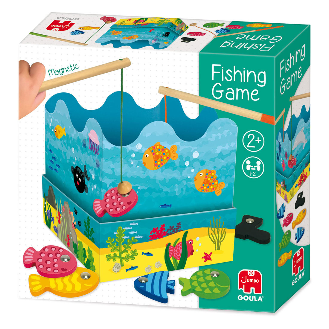 Goula jumbo fiskespil - 2 spillere