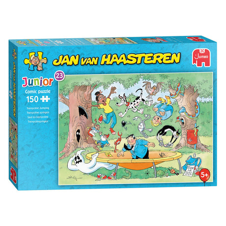 Jan van haasteren junior legpuzzel 23 trampoline springen - 150st.