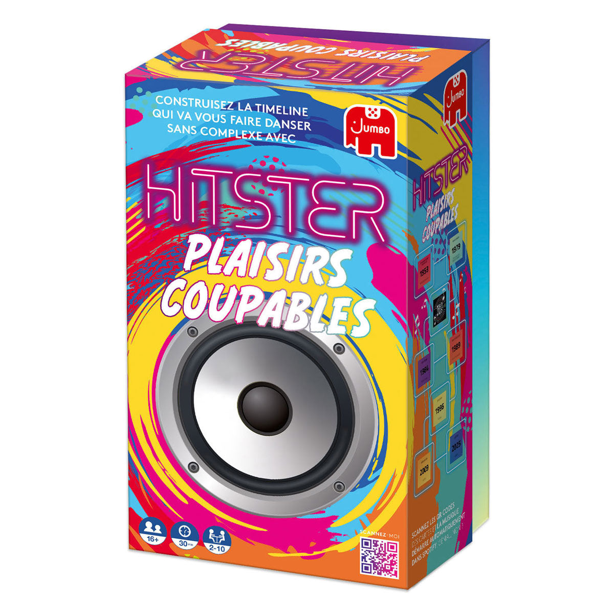 Hitster jumbo guilty pleasures muziekspel