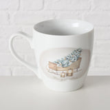 Boltze home jumbo krus slæde 480 ml porcelæn