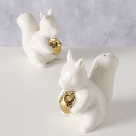 Boltze hjemme salt og peber sæt harries 2-delt porcelæn h7,6cm