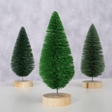 Boltze dekorative boligtræ bosco sisal dia6x16cm lysegrøn mørkegrøn grågrøn
