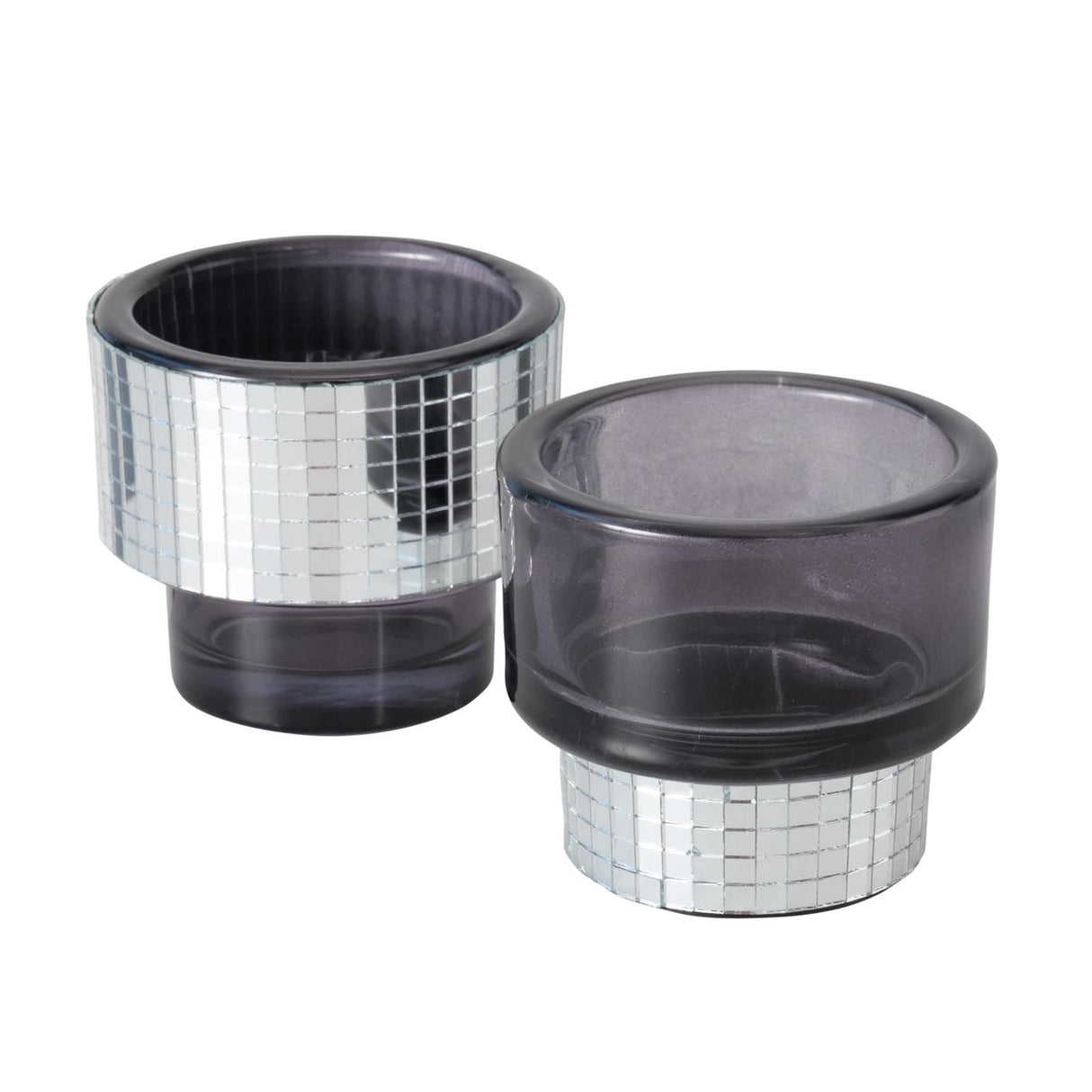 Boltze home fyrfadsstage discoglas h7,5 cm