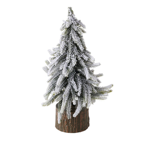 Boltze home kunstig juletræsbrun med LED ã˜16xh28cm 4 assorteret