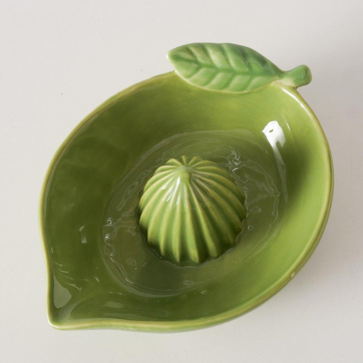 Boltze home citruspresse lime porcelæn 200ml 15x11,4x5cm citrus
