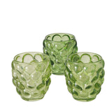 Boltze hjemmelanterne bubbla dia8x9,5cm glas lakeret grøn