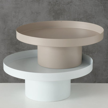 Boltze hjemmebakke samona metal ã˜25cm beige hvid