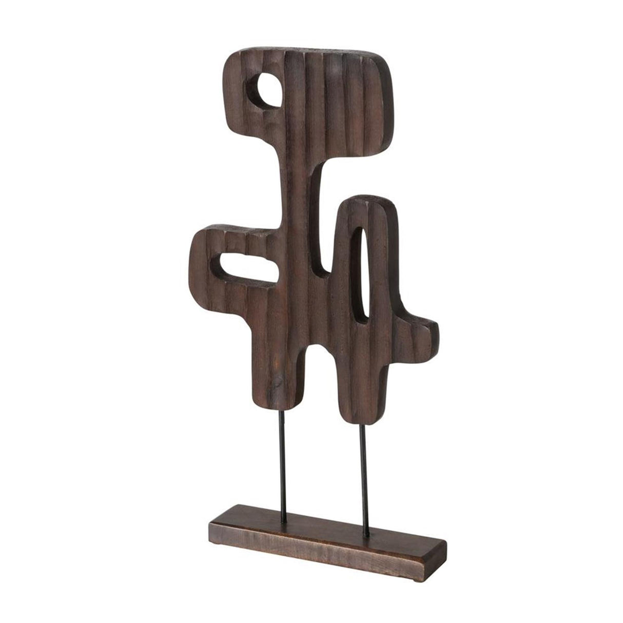 Boltze hjemmebillede estran abstrakt 27x6,2x51,3 cm mango