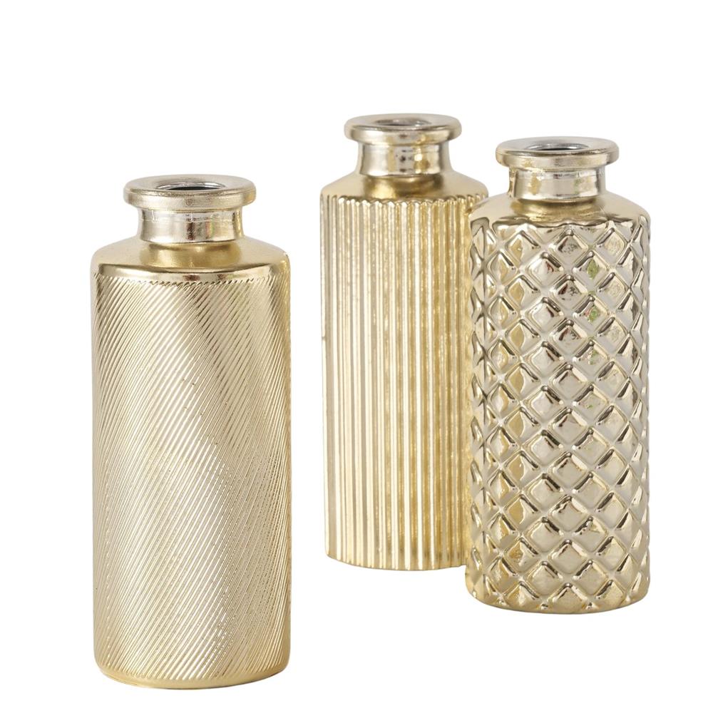 Boltze hjemmevase elsker 13,5 cm guld