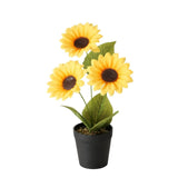 Boltze hjemme kunstig plante solsikke 33cm