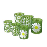 Boltze home lanterne marguerit 2-delt dia7x8,5cm 9x10,3cm glas