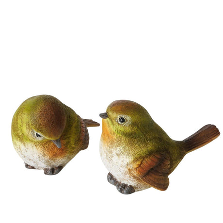 Boltze hjemmefigur fugl polyresin 5,8x10x7,3cm
