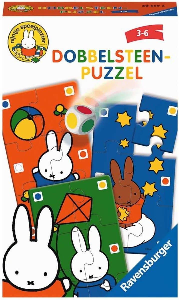 Ravensburger terningespil fra Miffy fun
