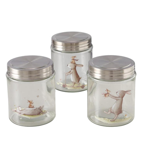 Boltze hjemmeopbevaringskrukke bunny 625ml