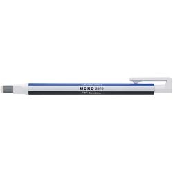 Tombow • præcisions viskelæder mono nul, genopfyldelig, firkantet spids 2,5 mm x 5 mm, blå hvid sort
