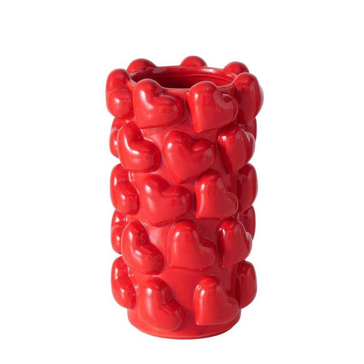 Boltze home vase med hjerter h20cm