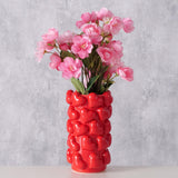 Boltze home vase med hjerter h20cm