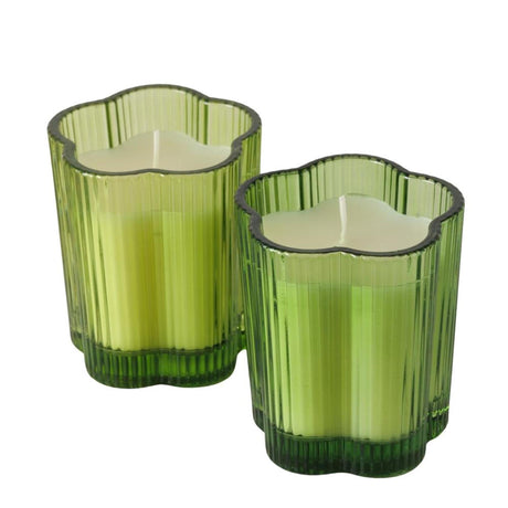 Boltze hjemmekrukkeglas med stearinlys