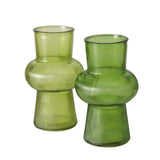 Boltze home vase glas grøn h20cm