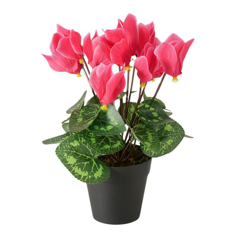 Boltze home kunstig plante i pottepink h27cm