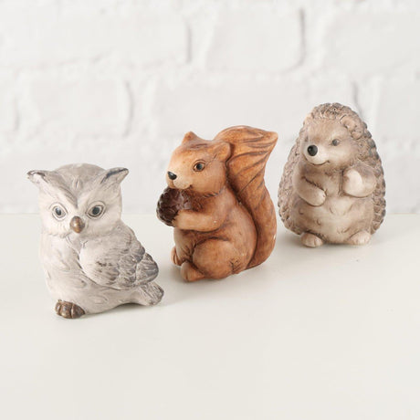 Boltze home figure forest animals