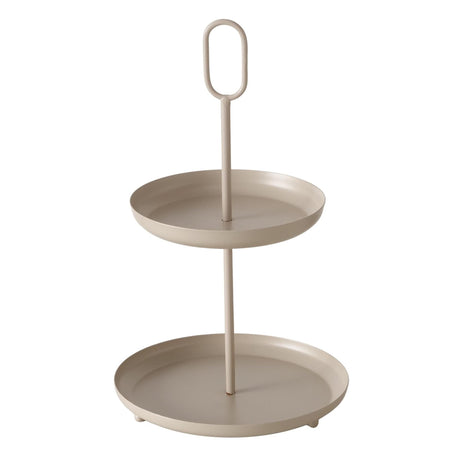 Boltze home etagã¨re gogo beige ã˜21xh34cm