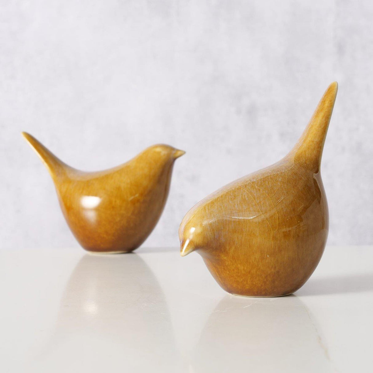 Boltze hjemmefigur fugl 13x6x10,5cm
