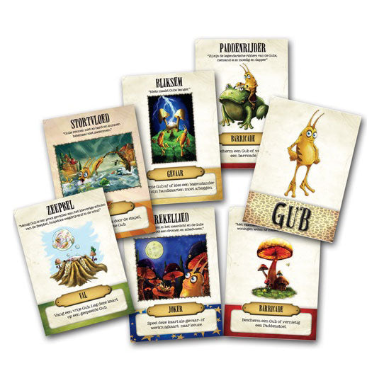 White goblin spil gubs