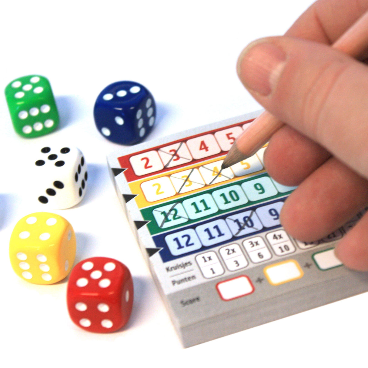 White goblin spil qwixx terningespil (hollandsk, 2 - 5 spillere, 15 minutter, fra 8 år)