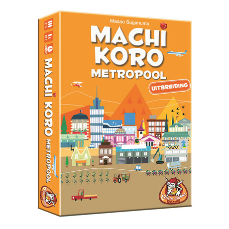 White goblin spil machi koro ekspansion - metropol