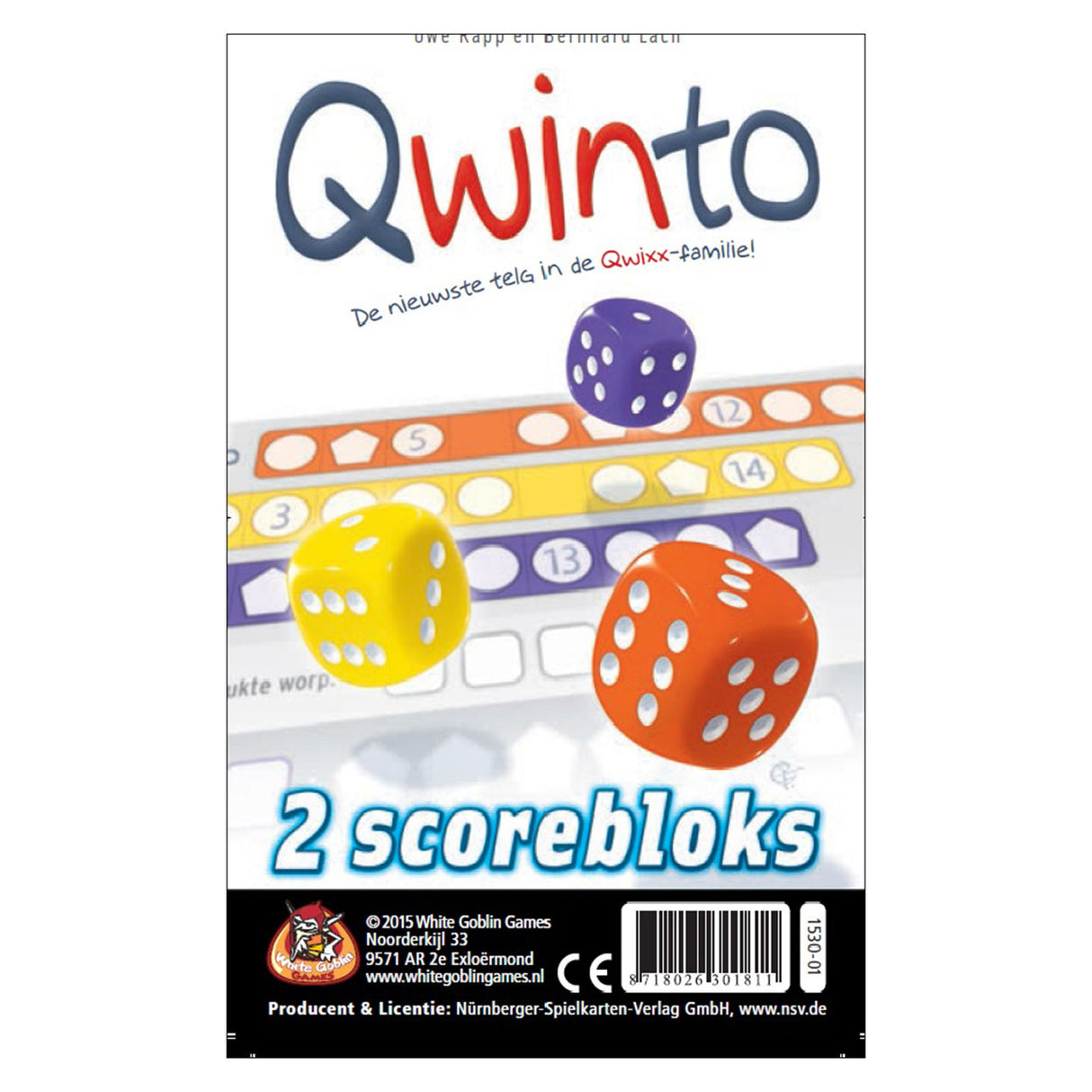 White goblin spil qwinto bloks