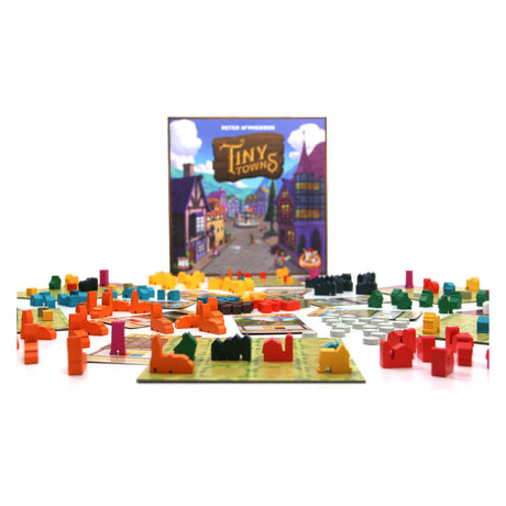 White goblin spil tiny towns brætspil