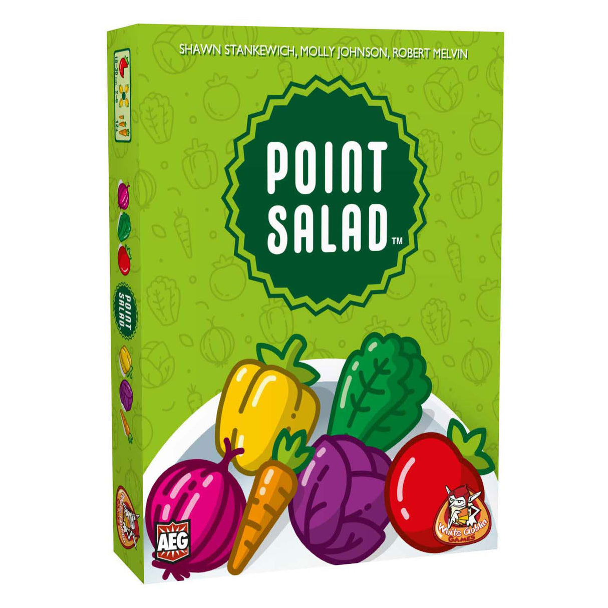 White goblin spil point salat - kortspil