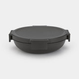 Brabantia make take frokostskål 1l mørkegrå