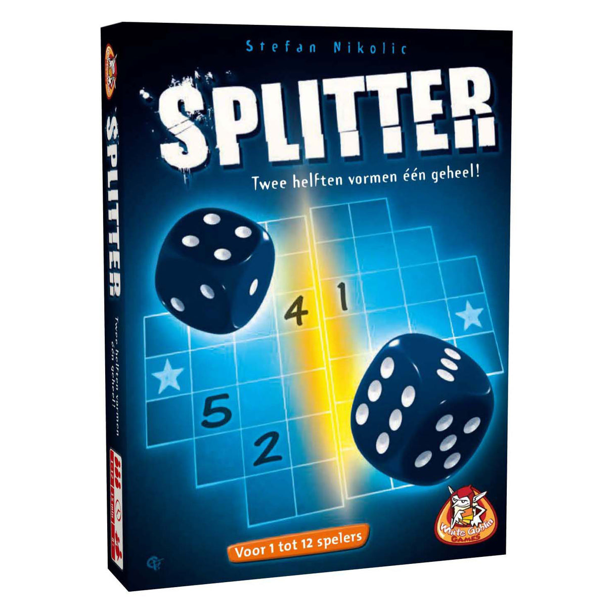 White goblin spil splitter terningespil