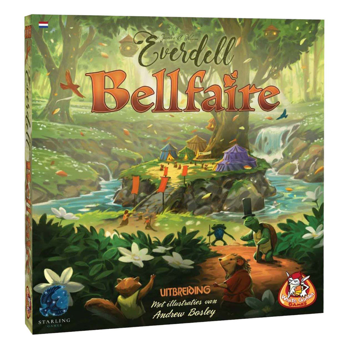 White goblin spil everdell: bellfaire brætspil (hollandsk, ekspansion, 1 - 6 spillere, 40 minutter, fra 10 år)