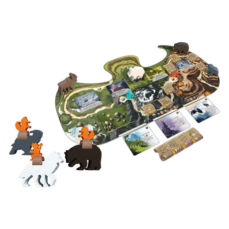 White goblin spil everdell: spirecrest brætspil (hollandsk, ekspansion, 1 - 4 spillere, 60 minutter, fra 10 år)