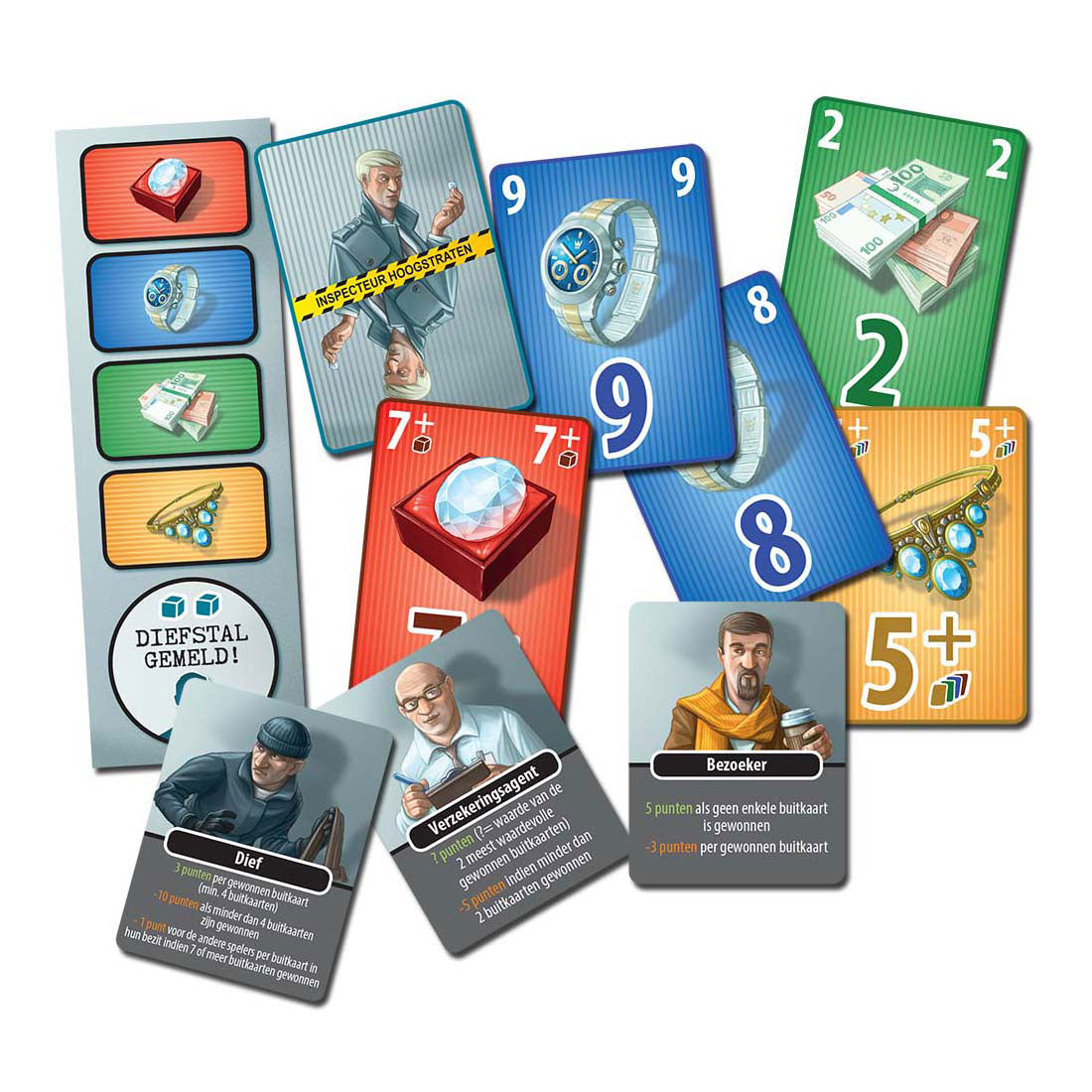 White goblin spil inspektør Hoogstraten: diamant udveksling - kortspil