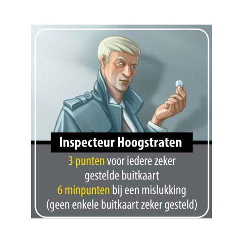 White goblin spil inspektør Hoogstraten: diamant udveksling - kortspil