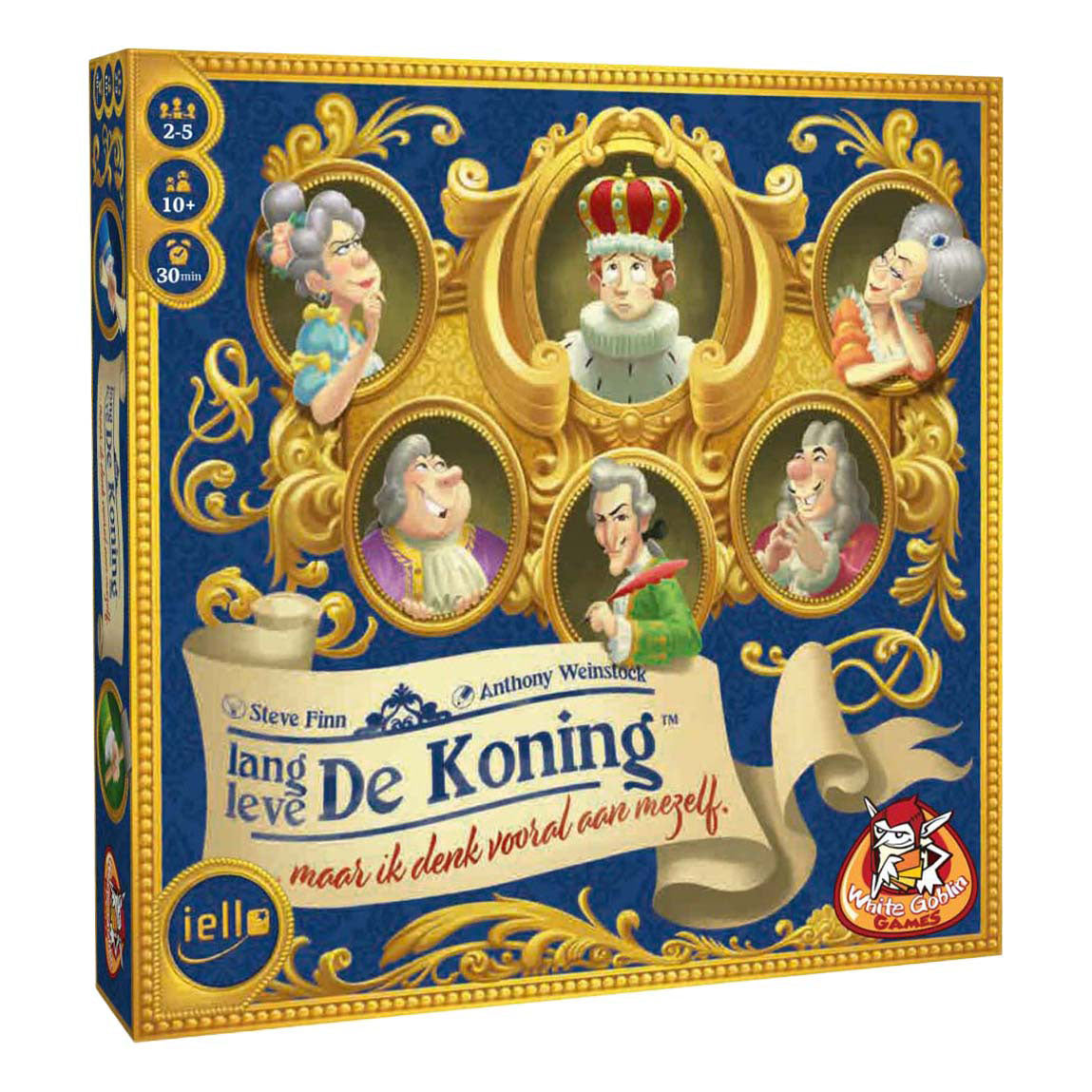 White goblin spil længe leve kongen - brætspil