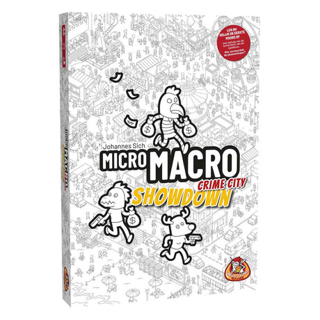White goblin spil mikromakro - kriminalitet by showdown - brætspil
