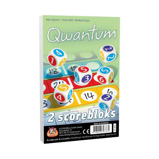 White goblin spil qwantum bloks - terningespil
